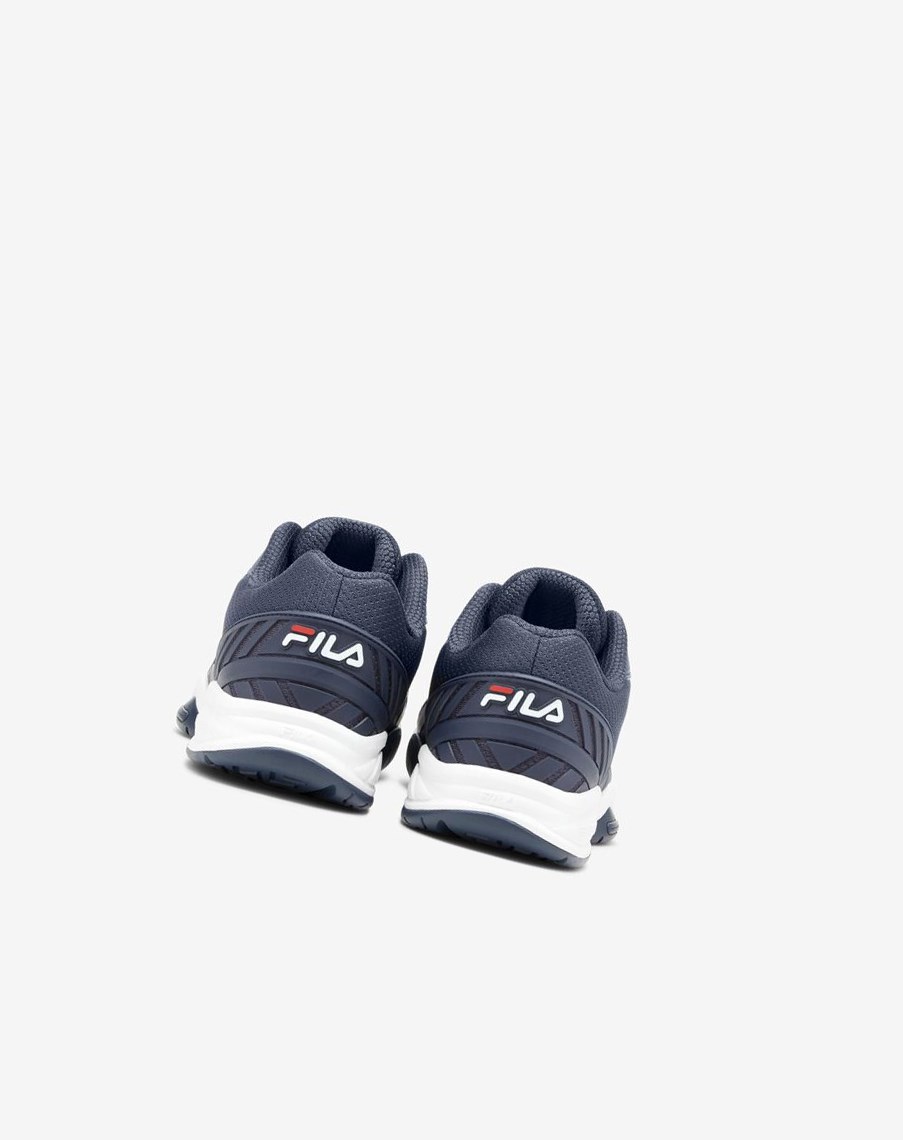 Fila Volley Zone Tenisa Shoes Granatowe Czerwone Białe | CMVDJ-3287