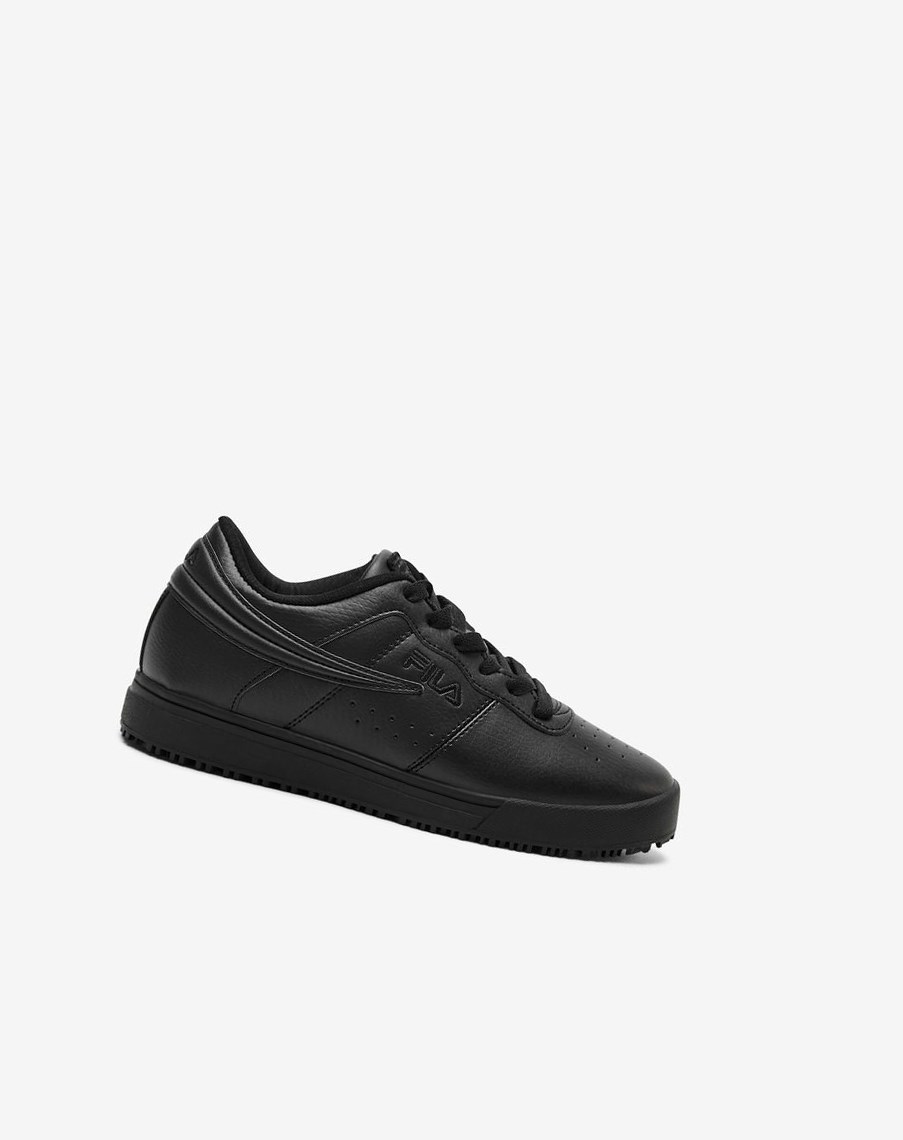 Fila Vulc 13 Low Slip Resistant Codzienne Shoes Blk/Blk/Blk | JMBWS-3504