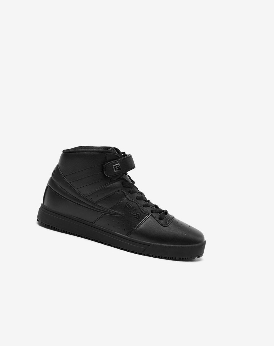 Fila Vulc 13 Slip Resistant Shoe Codzienne Shoes Blk/Blk/Blk | BTHJI-2047