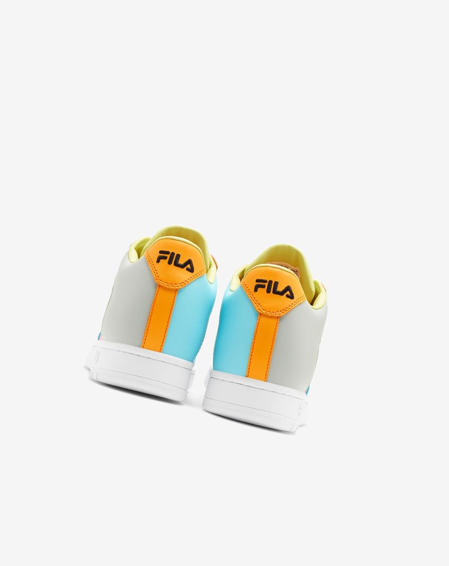 Fila Wx-110 Sneakers Niebieskie Pomarańczowe | AJQLO-8763