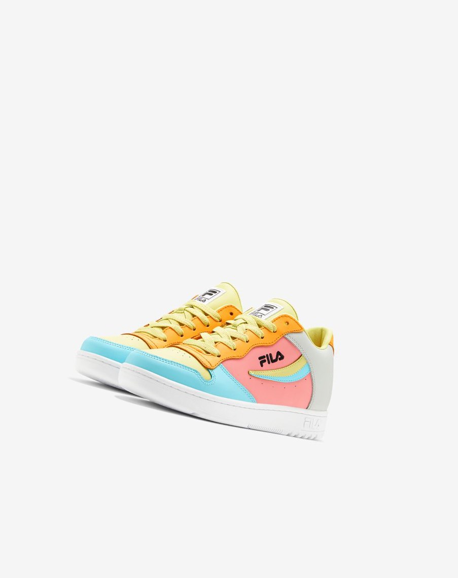 Fila Wx-110 Sneakers Niebieskie Pomarańczowe | WMESL-3165