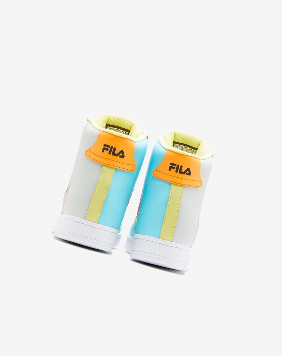 Fila Wx-120 Sneakers Niebieskie Pomarańczowe | GJOYF-2609