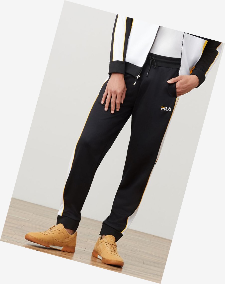 Fila Yuri Pant Blk/Wht/Gfus | DCMVS-4261